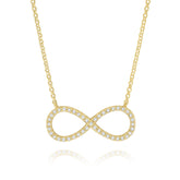 Diamond Infinity Necklace - Dracakis Jewellers
